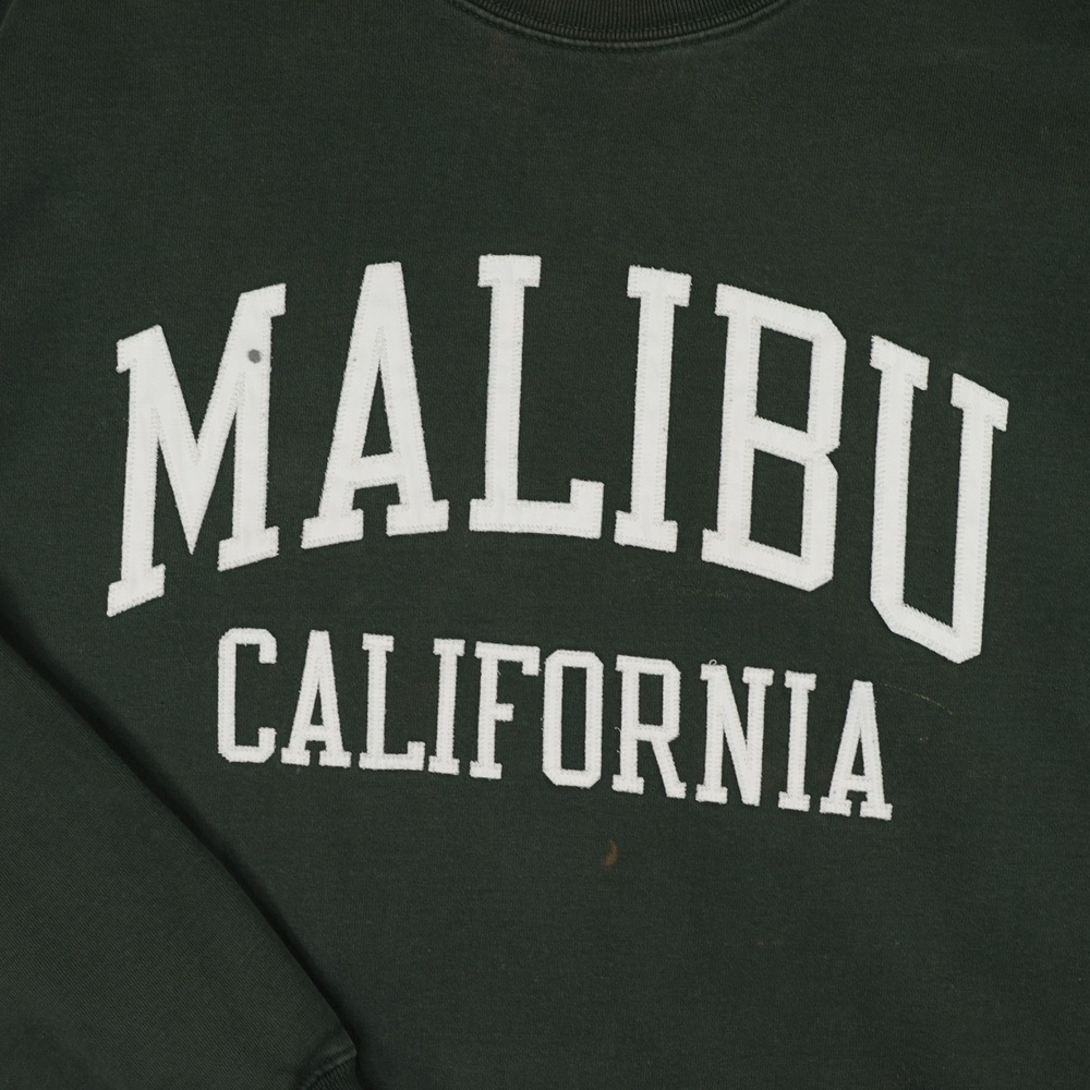 John Galt Brandy Melville Malibu California Sweatshirt Green MJB033-Z087